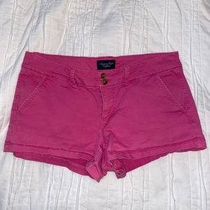 American Eagle Pink Short Shorts